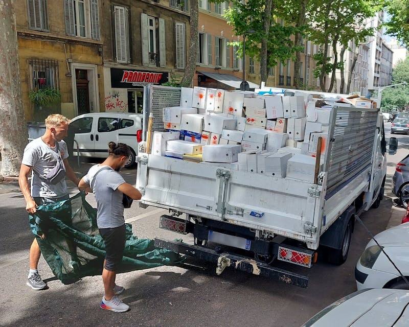 Camion de déménagement professionnel Trans-Massilia